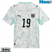 Austria Christoph Baumgartner #19 Replica Away Shirt World Cup 2026 Short Sleeve